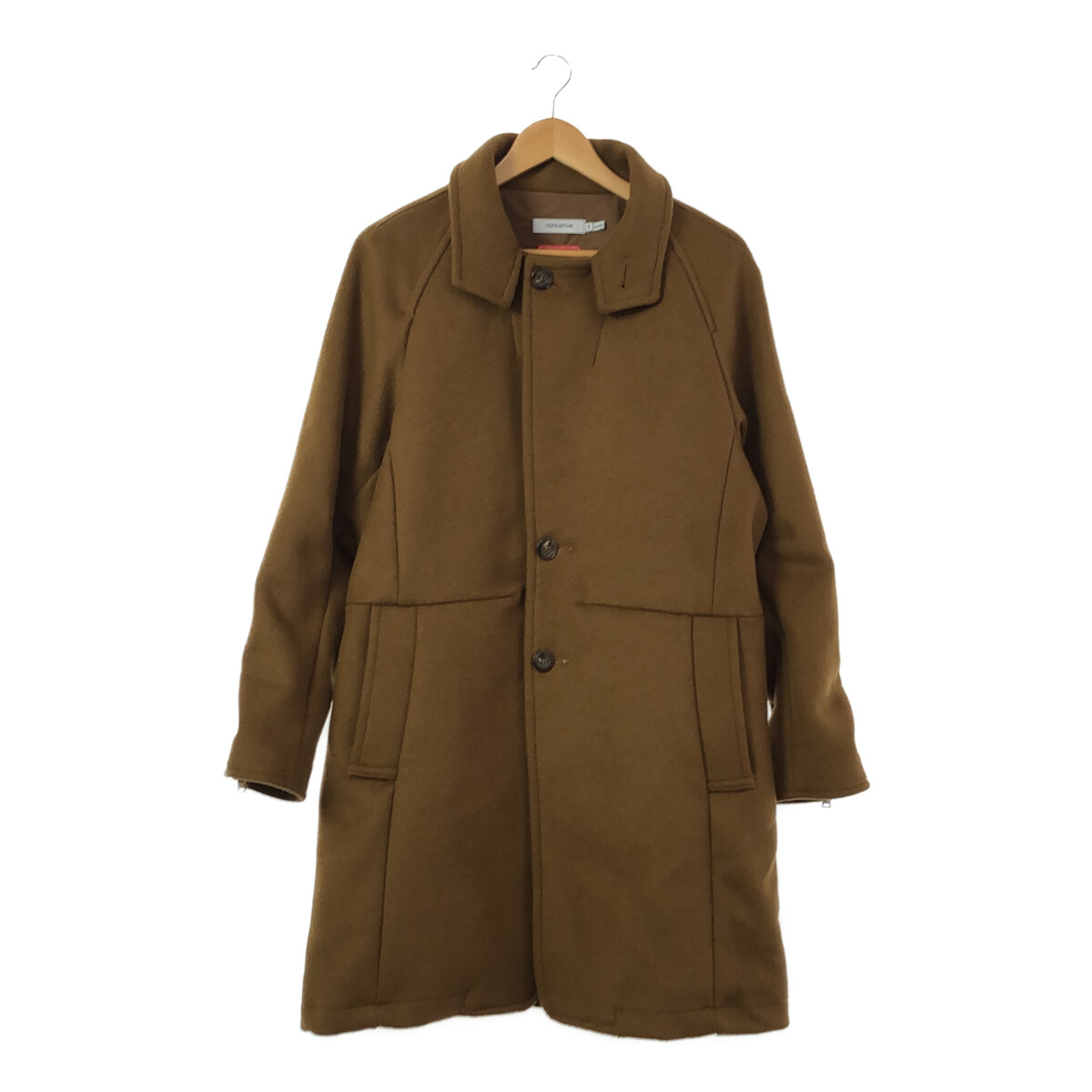 nonnative [men1148D] GORE WINDSTOPPER 17AW stand-up collar wool coat Nonnative outer men's 1 made in Japan HC
