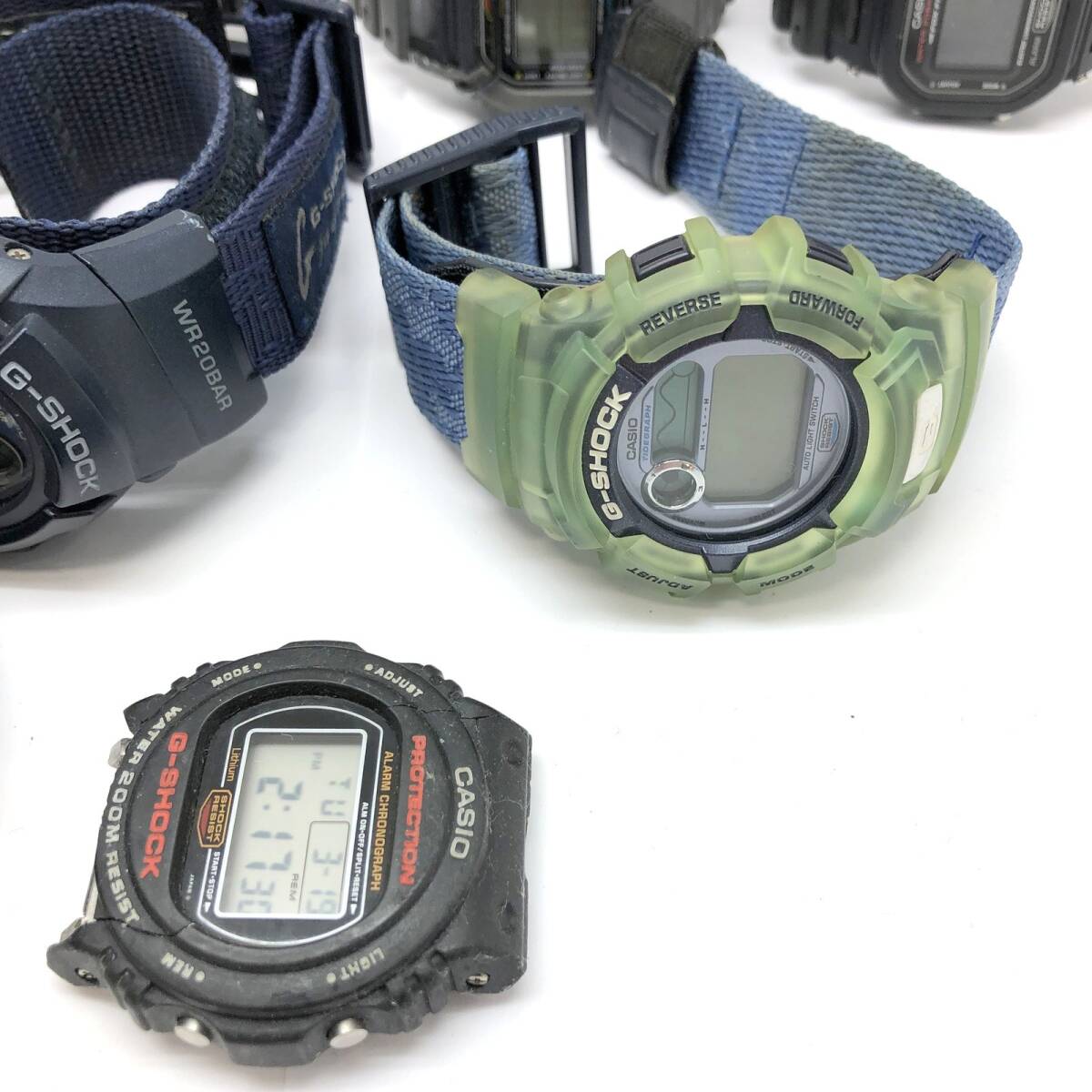 まとめて 10点 ジャンク G-SHOCK ジーショック 腕時計 スピードモデルなど DW-056 G-2100WC DW-5600BD etc 【IT0VXWPGO5T0】_画像3