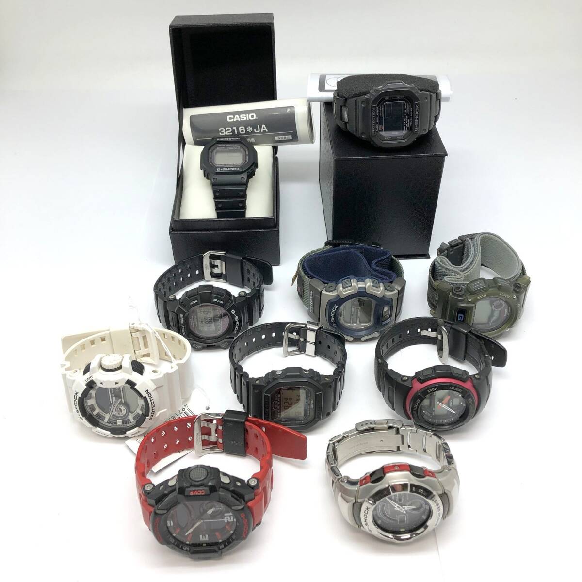 ジャンク G-SHOCK ジーショック まとめて 10点 G-SHOCK ジーショック GW-5610BC GW-5600J G-314RL GW-9000 etc 【ITLQLVW0LF4E】