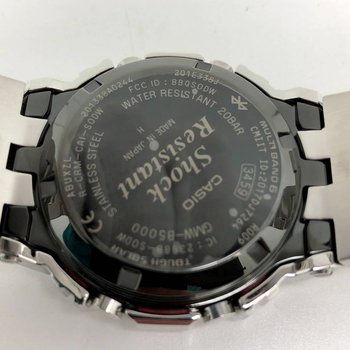 G-SHOCK ジーショック CASIO カシオ 腕時計 GMW-B5000D-1JF ORIGIN デジタル スクエア タフソーラー フルメタル メンズ 【ITF89PELQSH4】の画像8