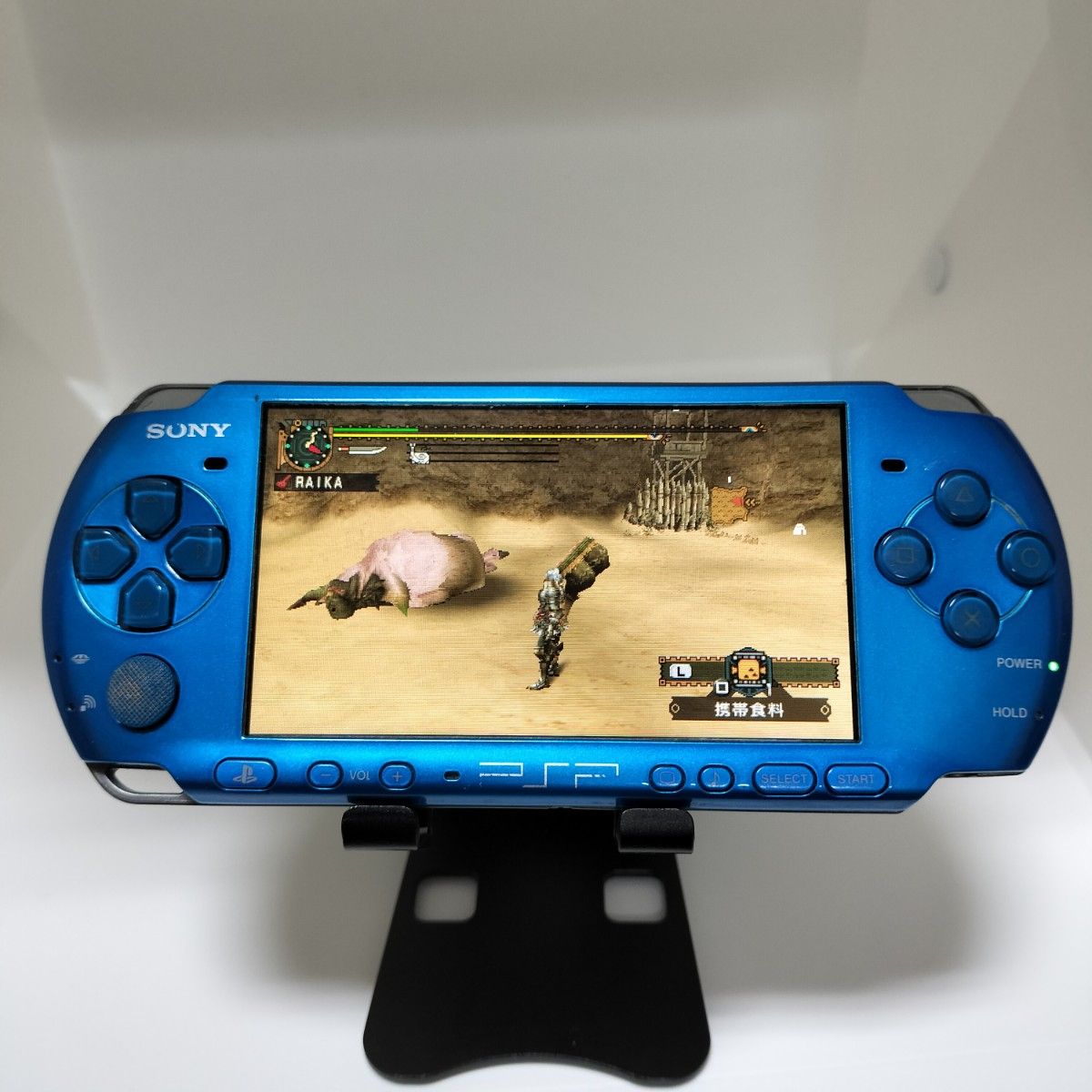 PSP プレイステーションポータブル バイブラント ブルー 