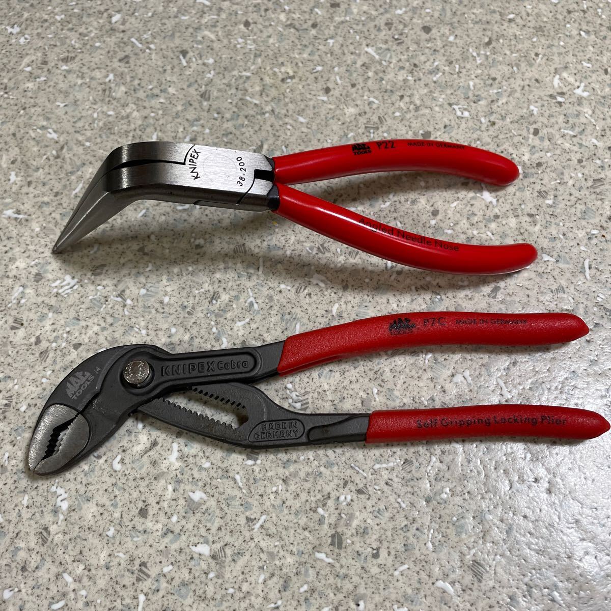 マックツール MAC TOOLS クニペックス KNIPEX ダブルネーム 4本セット スナップオン SNAP-ON ニッパー ラジオペンチ コブラの画像9