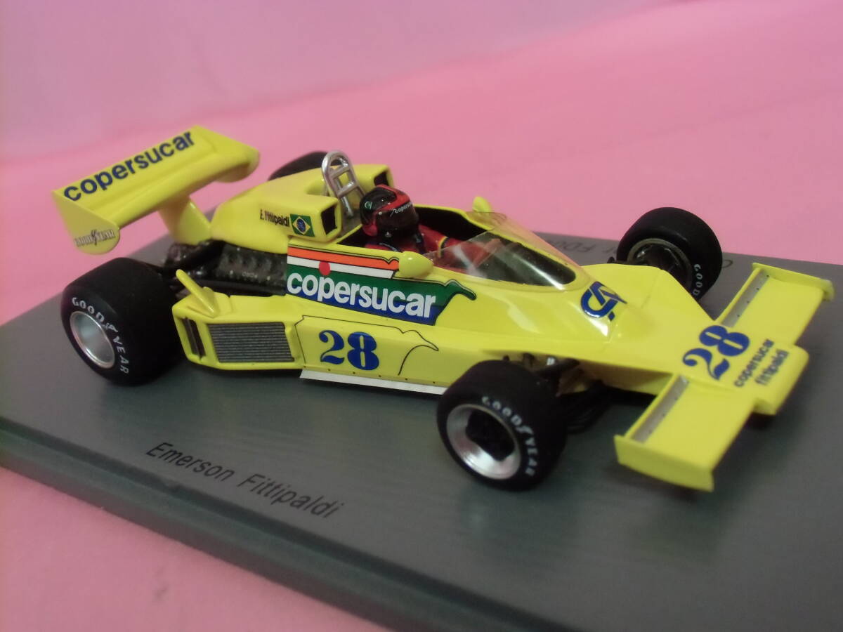 希少★Copersucar FD04 4th #28 E.Fittipaldl ブラジルGP 1977★1/43_画像3