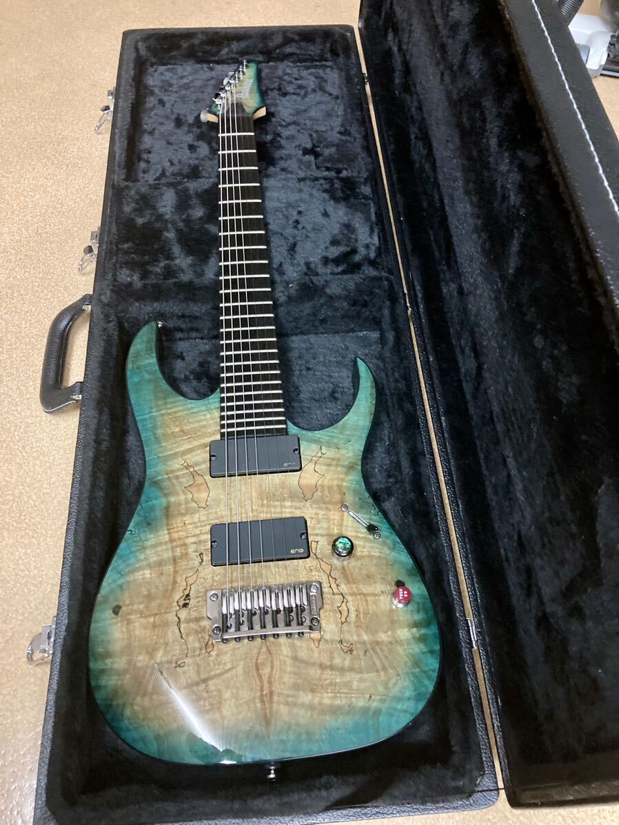 Ibanez Iron Rabel RGIX27FESM ７弦ギター EMG ハードケース付き 中古美品！の画像1