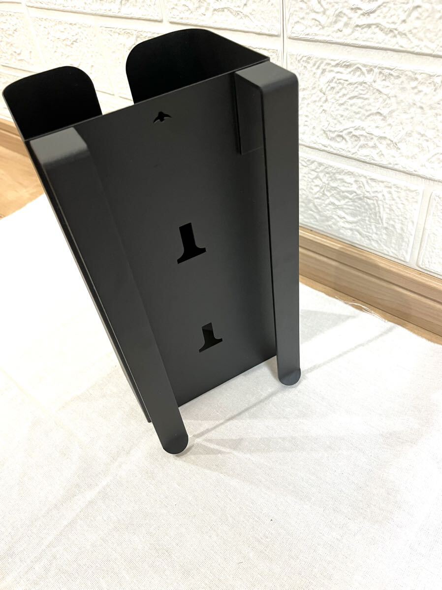 【黒】ティッシュケース 吊り下げ キッチンペーパーホルダー ティッシュボックス おしゃれ 壁掛け 片手で切れる ティッシュ収納 キッチンの画像8
