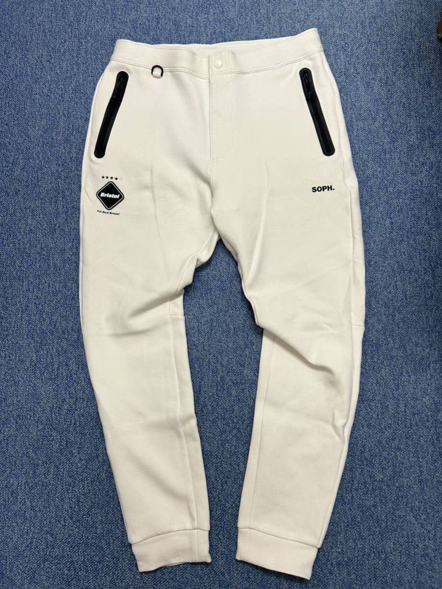 F.C.Real Bristol TECH SWEAT TRAINING PANTS FCRB-230032 白Ｌ_画像1