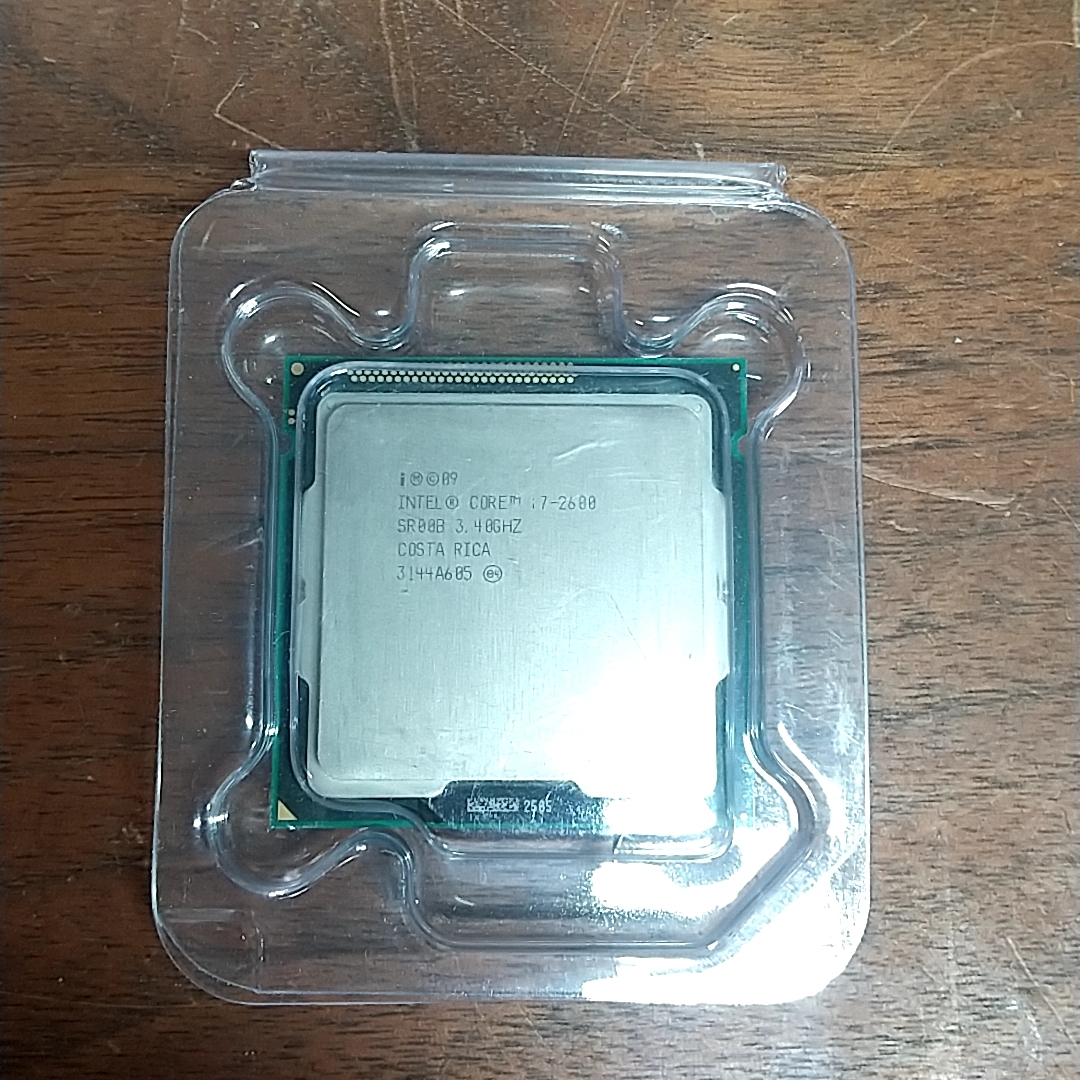 [ operation verification settled ]Intel Core i7-2600 3.40GHz-3.80GHz PC parts CPU second generation LGA1155 4C8T