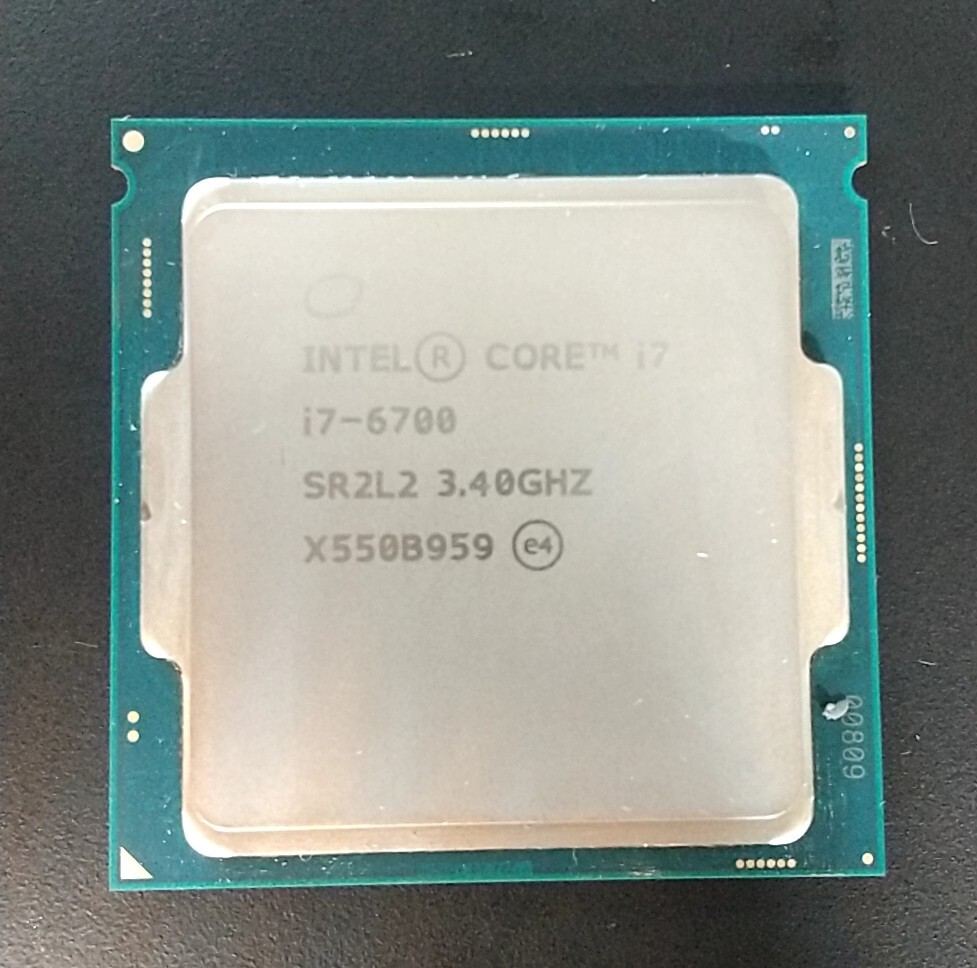 [ operation verification settled ]Intel Core i7-6700 3.40GHz-4.00GHz PC parts CPU no. 6 generation LGA1151 4C8T