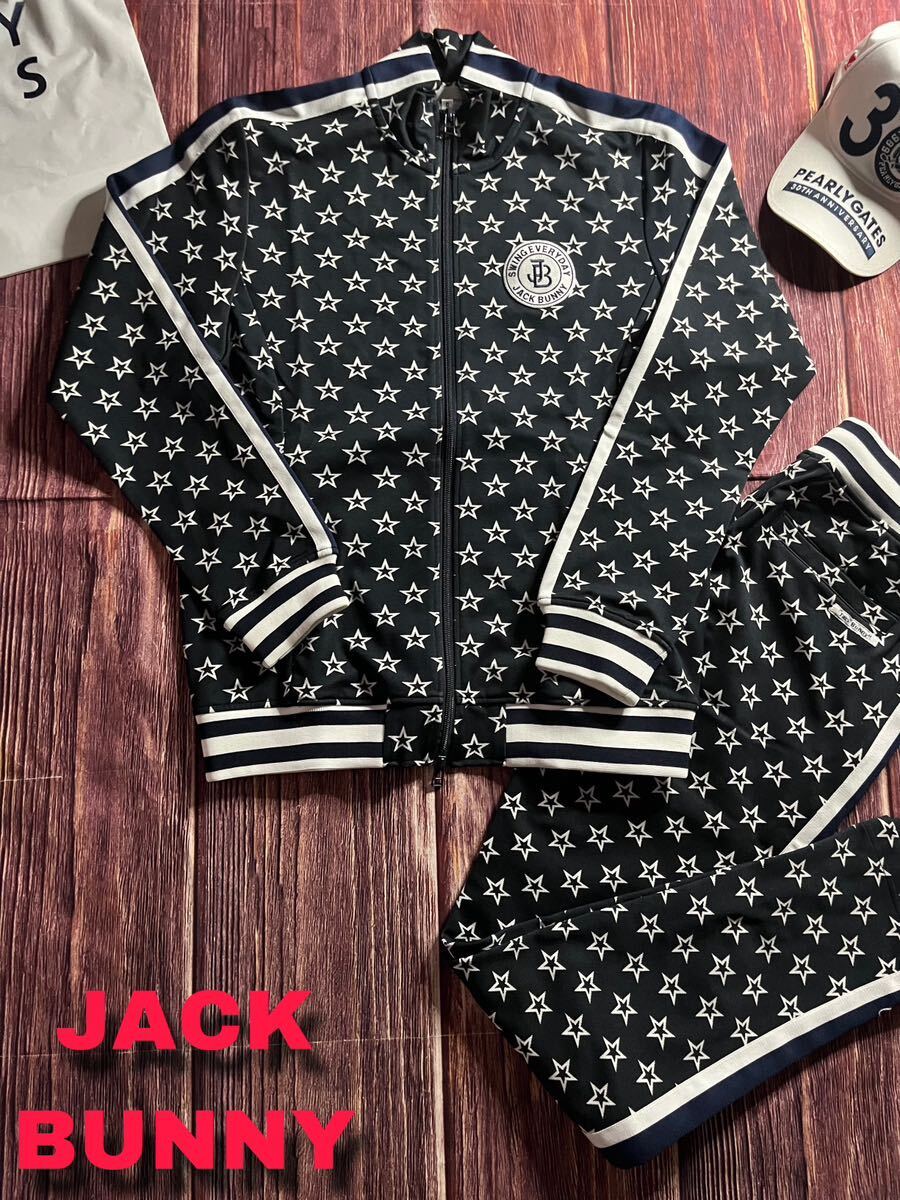 ★★セットアップ★★ ジャックバニー Jack Bunny!! 星柄 ジャガード セットアップ_画像1