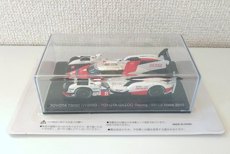 トヨタ TS050 Hybrid #8 (1/43 Spark) Toyota Gazoo Racing - 8th Le Mans 2017 中嶋一貴 S ブエミ A デビッドソンの画像1