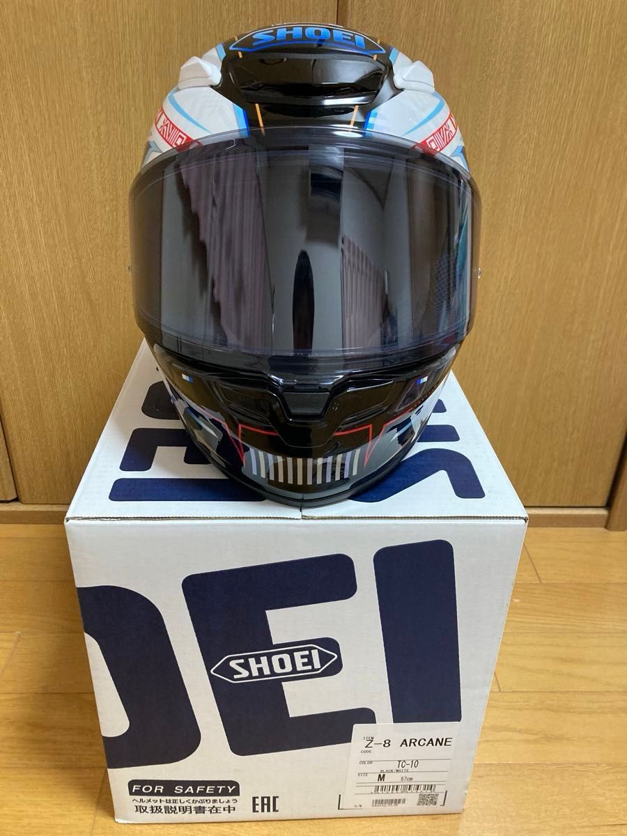 廃盤限定モデル SHOEI Z8 ARCANE アルケーン Mサイズ 極美品 廃盤限定モデル SHOEI Z8 ARCANE アルケーン Mサイズ 極美品