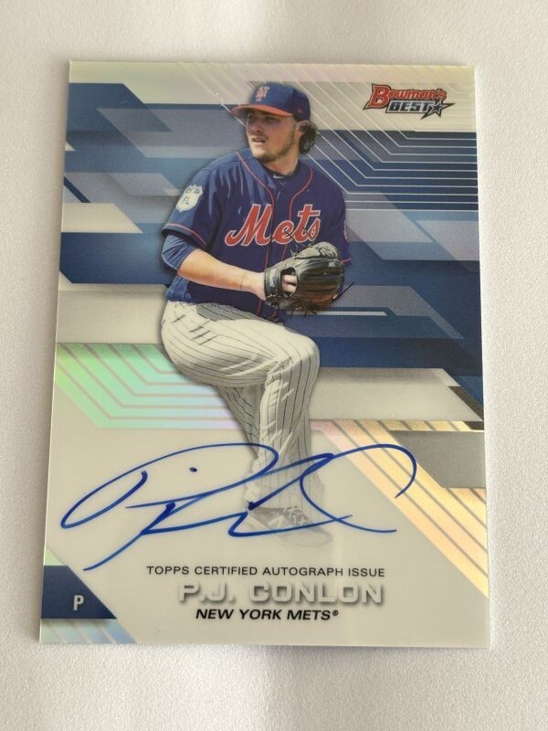 2017 TOPPS BOWMAN'S BEST BASEBALL P.J.Conlon Auto_画像1