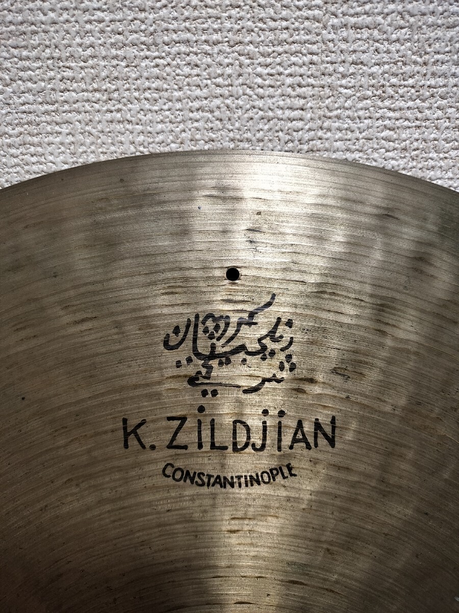 K Constantinople 20 Medium Thin Ride 2004年 Zildjian Cymbal 約2.0kg コンスタンチノープル ミディアム シン ライド ジルジャンの画像2