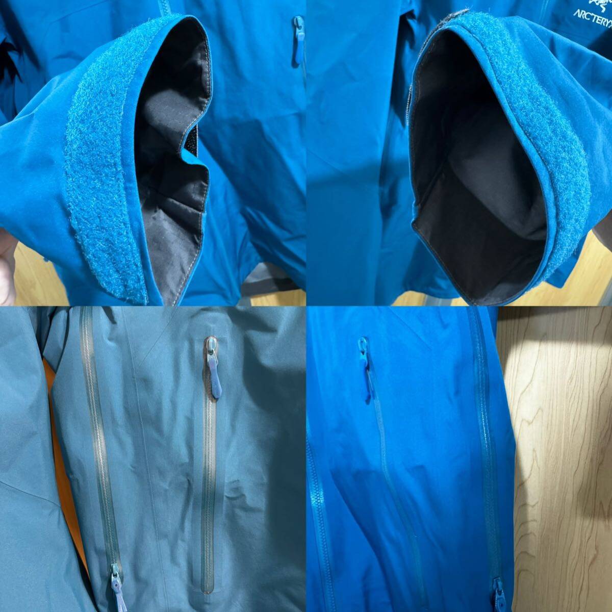 ARC'TERYX GORE-TEX PRO ハードシェル　β AR ブルー_画像4