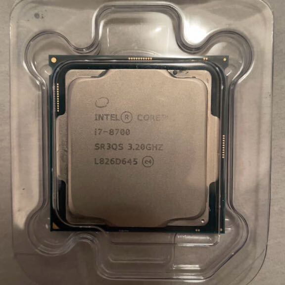 Core i7 8700 BOX Intel CPU インテル PCパーツ 中古_画像2