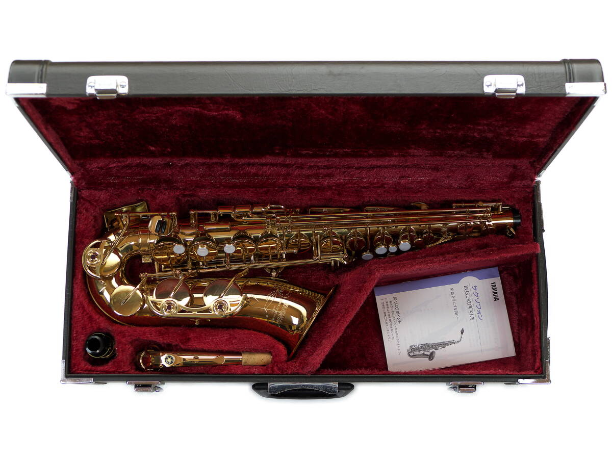 美品 YAMAHA YAS-34Ⅱ アルトサックス ヤマハ Alto Saxophone 日本製 ハードケース付き _画像1