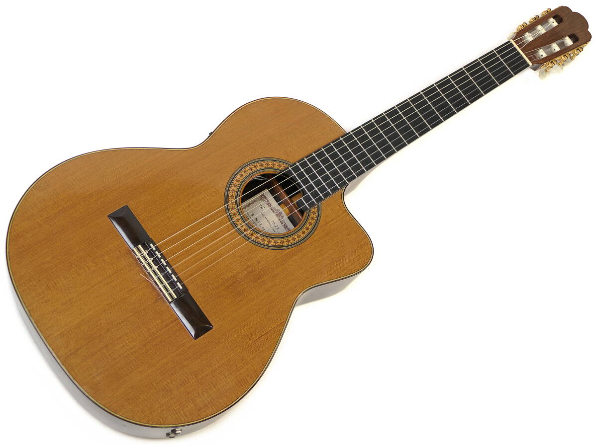 西野春平 Shunpei Nishino Type22 Classic Guitar エレガット クラシックギター 総単板 訳あり ハードケース付き_画像1