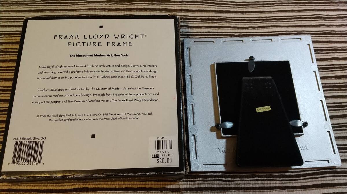 ≪送料込≫ FRANK LLOYD WRIGHT PICTURE FRAME MoMA NewYork ≪送料込≫ FRANK LLOYD WRIGHT PICTURE FRAME MoMA NewYork