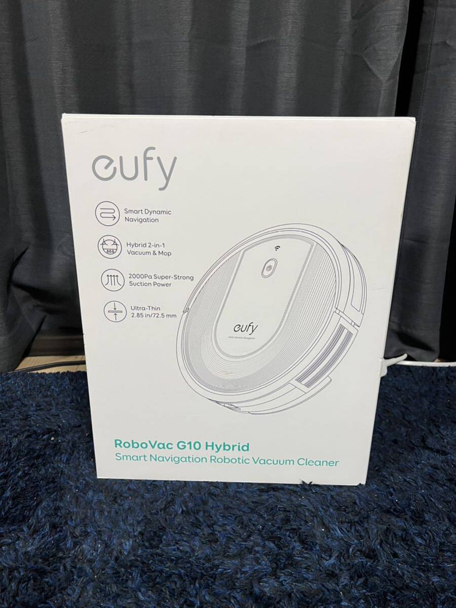 EUFY ロボット掃除機 RoboVac G10 Hybrid T2150 ホワイト _画像1