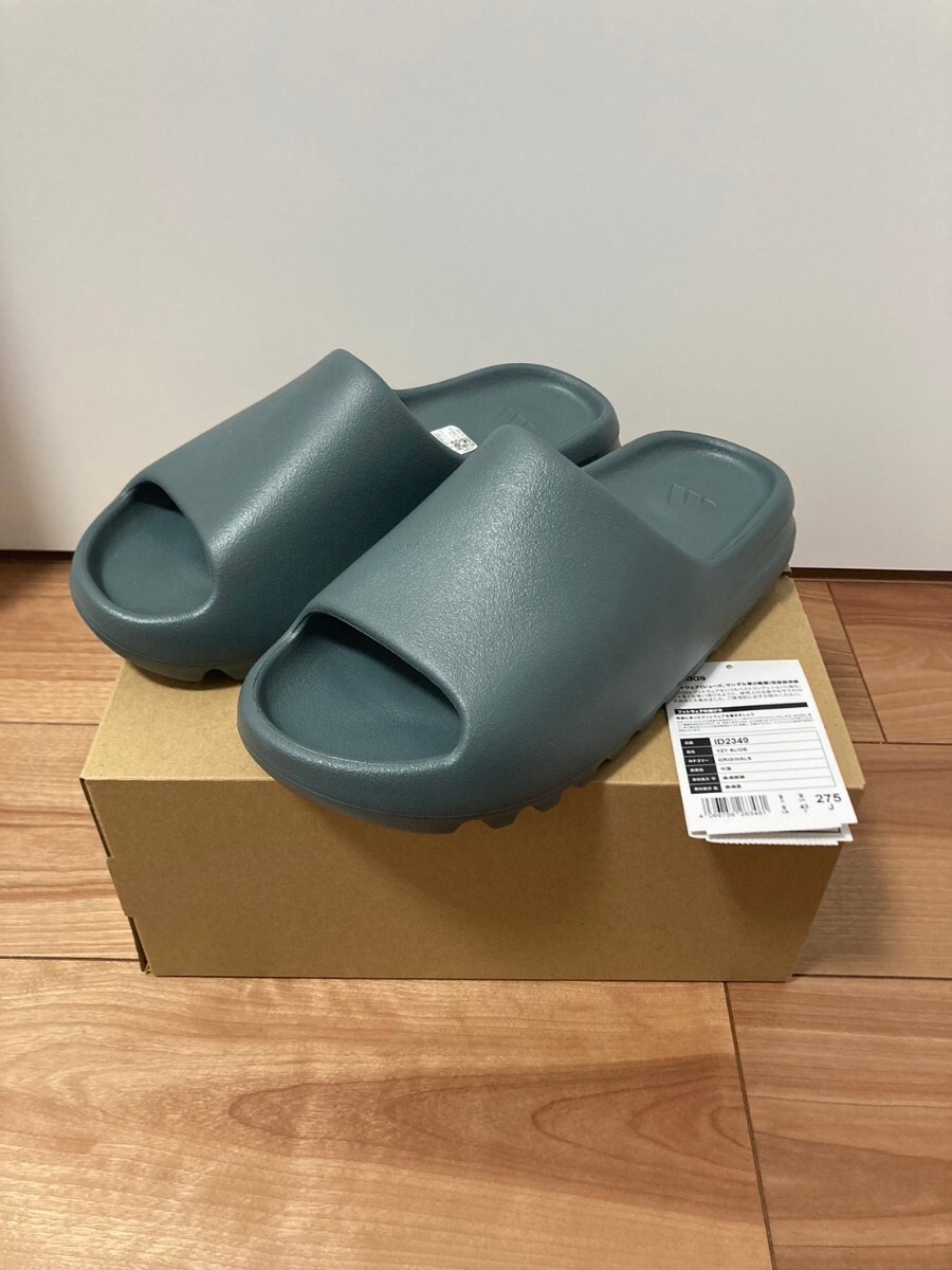 Yahoo!オークション - adidas YEEZY Slide Slate Mari