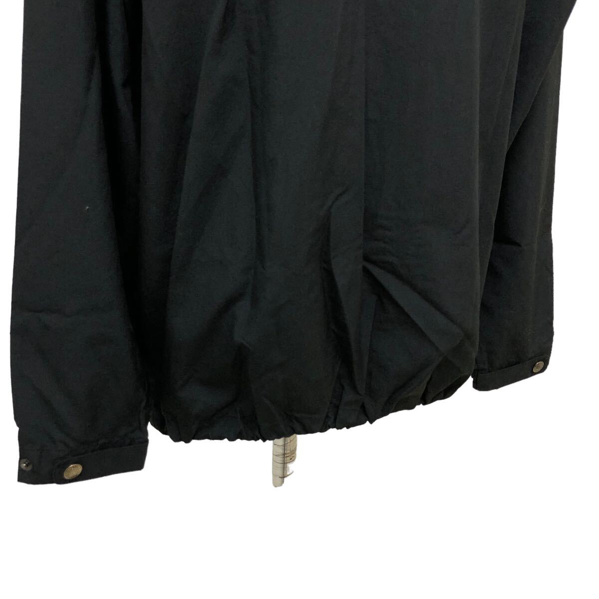 B373 MUSPORTS エムユースポーツ ジップアップ ジャケット アウター 上着 羽織り 長袖 薄手 ブラック 黒 レディース 40_画像9