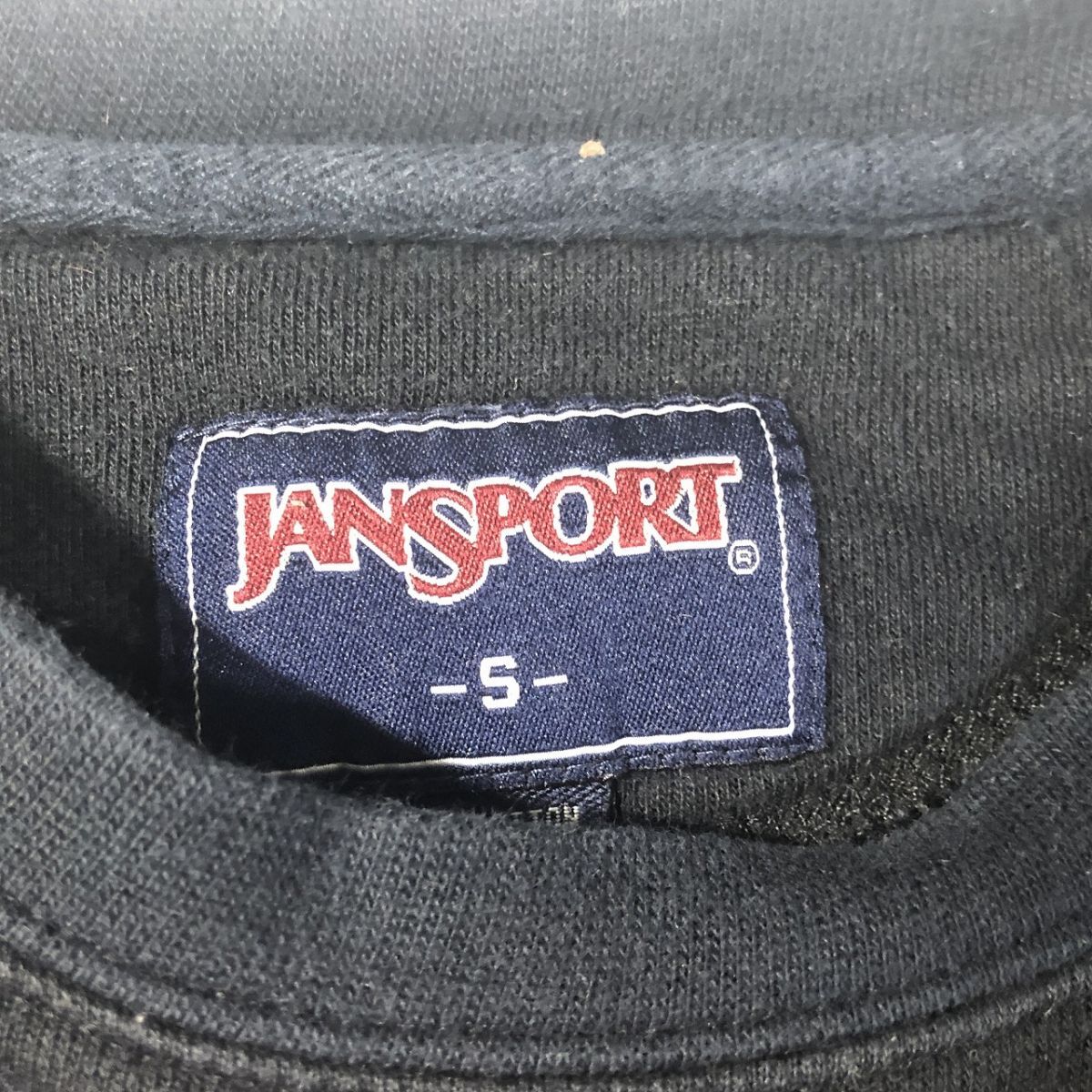 JANSPORT スウェット トレーナー メンズ S やや美品 中古 送料510円_画像5