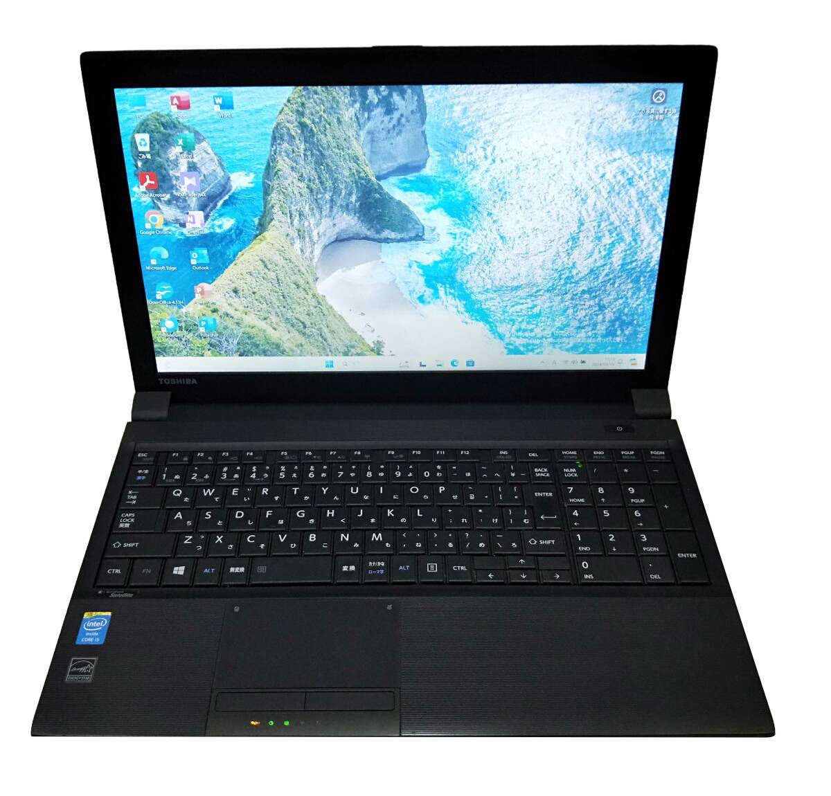 ★【驚速 TOSHIBA B554/L i5-4200M 2.50GHz x4+8GB+SSD240GB 15.6インチノートPC】Win11+Office2021/HDMI/USB3.0■E031530の画像1