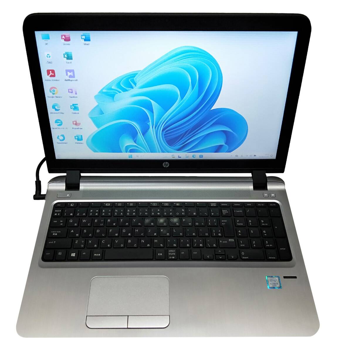 ★【驚速 HP Probook 450 G3 i5-6200U 2.3GHz x4+8GB+SSD128GB+HDD320GB 12.5インチワイドノートPC】Win11+Office2021/WEBカメラ■E030128_画像1