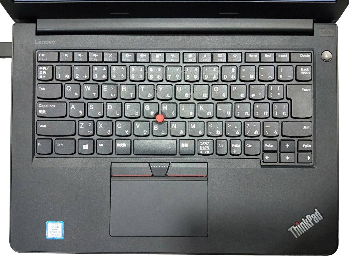 ★【驚速 LENOVO E470 i5-7200U 2.5GHz x4+8GB+SSD240GB 14インチワイドノートPC】Win11+Office2021/WEBカメラ■E030107_画像2