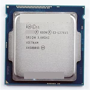 【中古パーツ】複数購入可 CPU Intel Xeon E3-1276V3 3.6GHz TB 4.0GHz SR1QW Socket FCLGA1150 4コア8スレッド 動作品 サーバー用