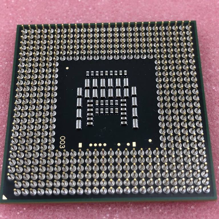 【中古パーツ】複数購入可 CPU Intel Core 2 Duo T8100 2.1GHz SLAYP Socket P 2コア2スレッド 動作品 ノートパソコン用_画像1