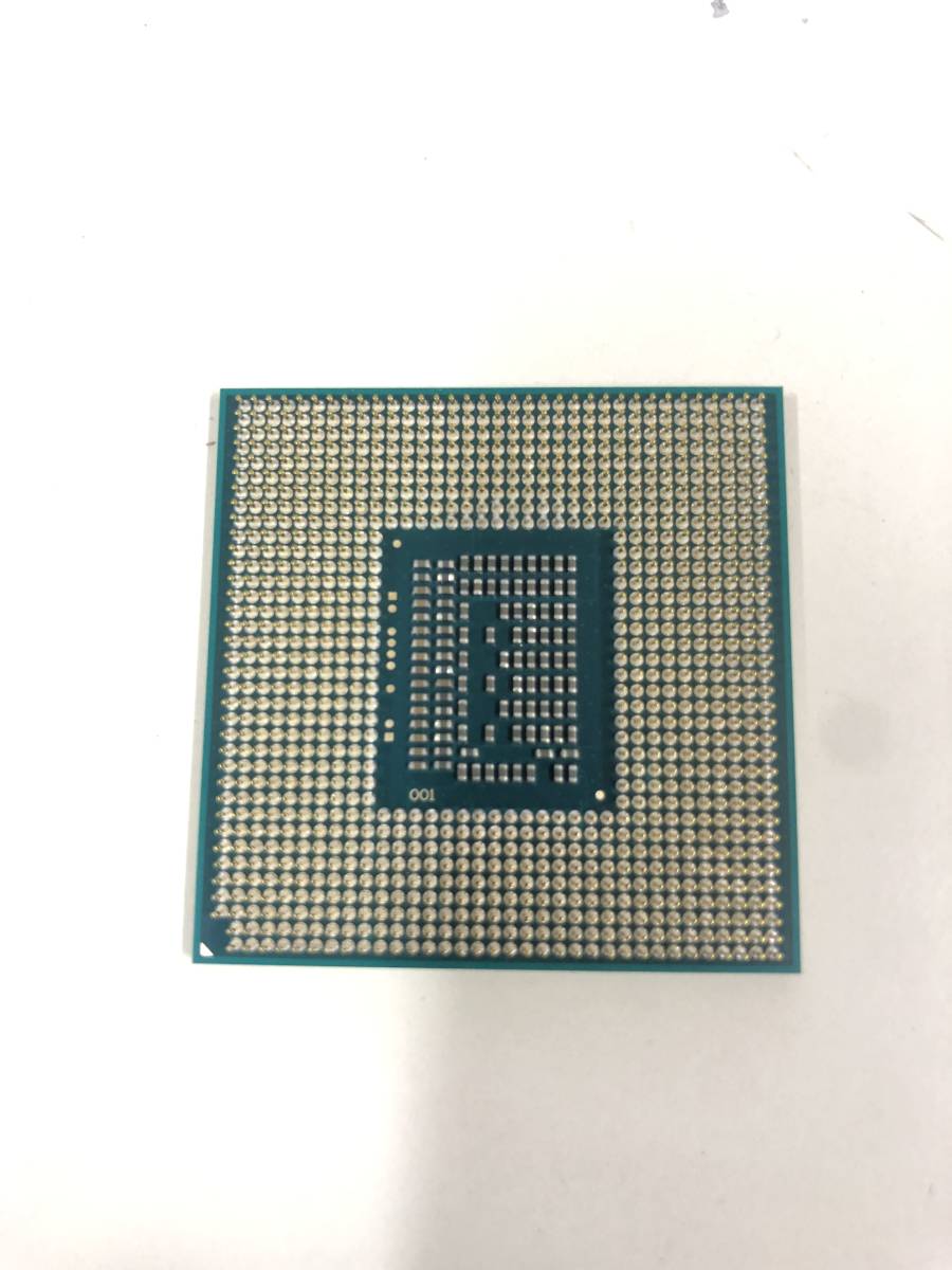 【中古パーツ】複数購入可CPU Intel Core i7-3630QM 2.4GHz TB 3.4GHz SR0UX Socket G2( rPGA988B) 4コア8スレッド動作品ノートパソコン用 _画像1