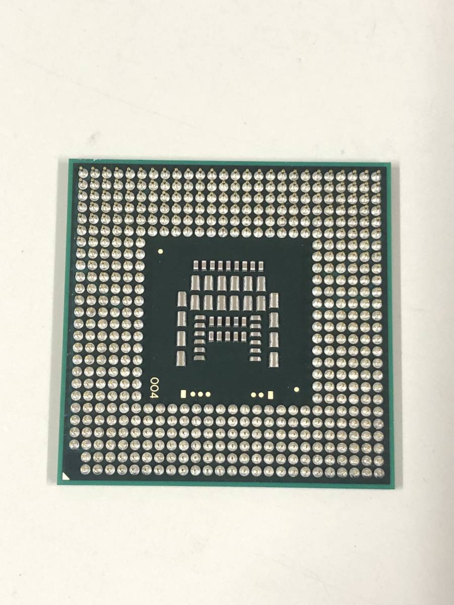 【中古パーツ】複数購入可 CPU Intel Core2 Duo P8600 2.4GHz SLGFD Socket (BGA479) 2コア2スレッド動作品 ノートパソコン用_画像1