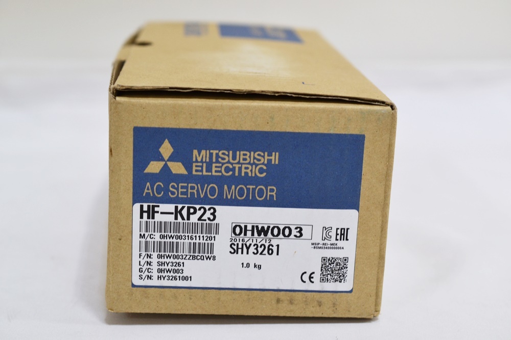 未使用 三菱電機 サーボモータ HF-KP23 (生産終了モデル) 2016年製_画像1