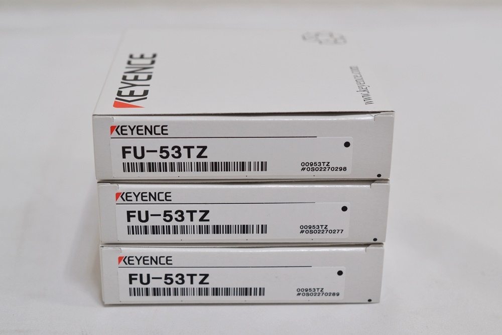 未使用 キーエンス ファイバユニット FU-53TZ ×3個セット item 未使用 キーエンス ファイバユニット FU-53TZ ×3個セット item