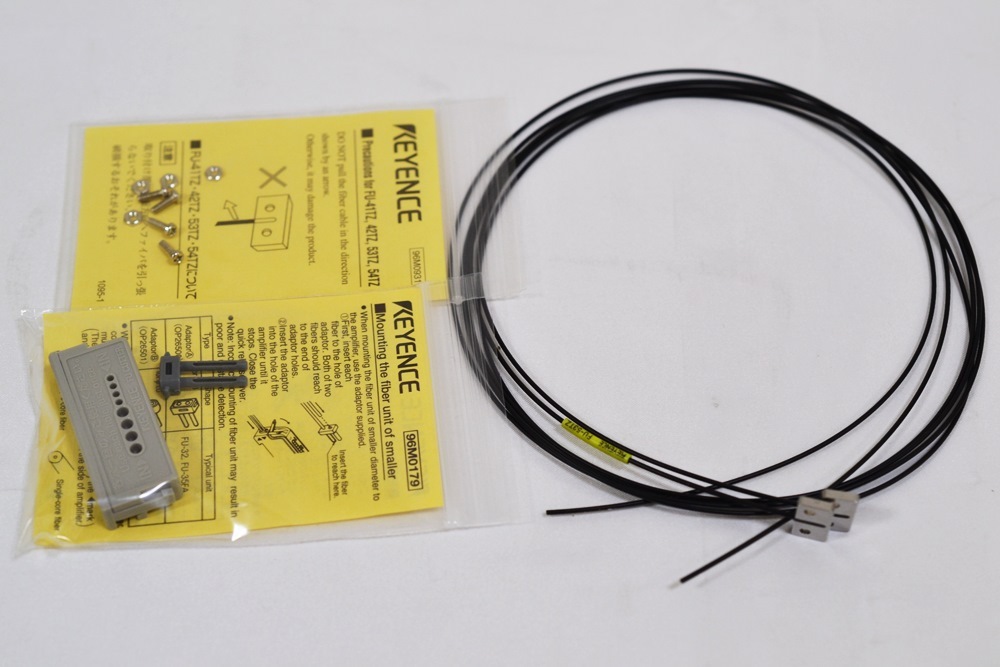 未使用 キーエンス ファイバユニット FU-53TZ ×3個セット item 未使用 キーエンス ファイバユニット FU-53TZ ×3個セット item