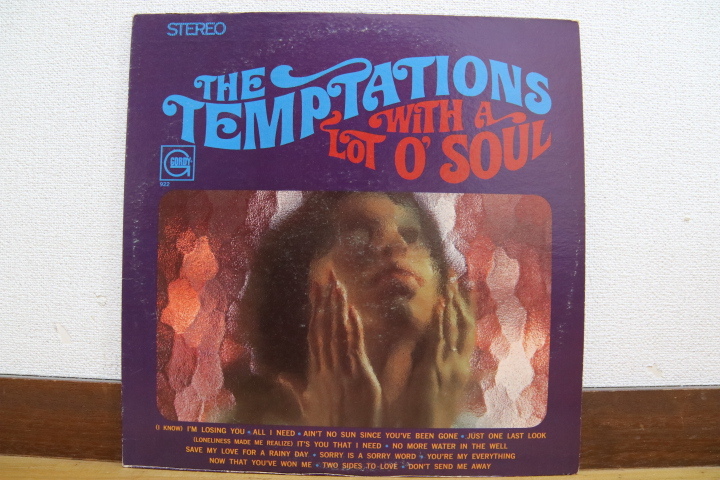 Detroit Sound 特集！ THE TEMPTATIONS / With A Lot O’Soul (GORDY 922)_画像1
