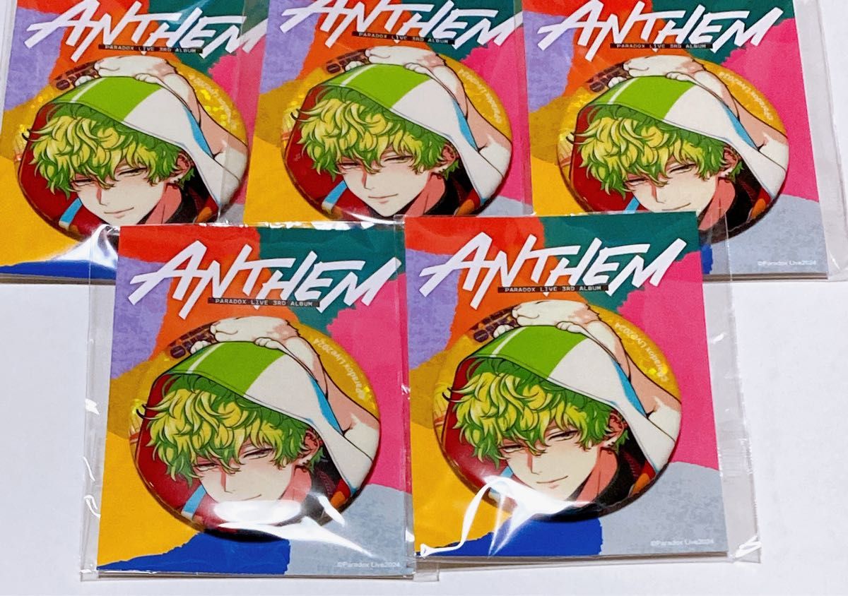 パラライ 征木北斎 ANTHEM BIG缶バッジ