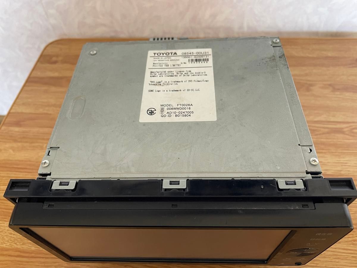トヨタ純正ナビ NSZT-W61G フルセグ Bluetooth CD DVD トヨタ トヨタ純正ナビ NSZT-W61G フルセグ Bluetooth CD DVD トヨタ