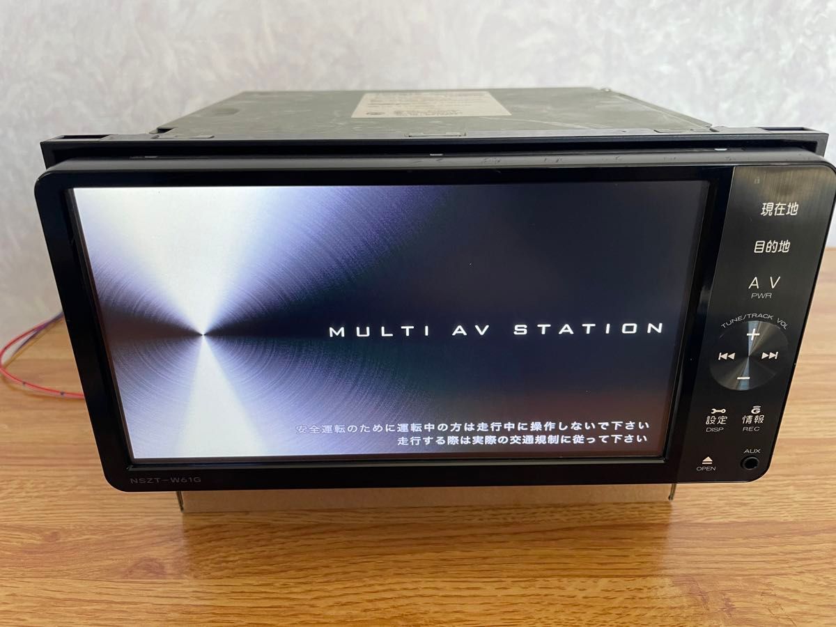 トヨタ純正ナビ NSZT-W61G フルセグ Bluetooth CD DVD トヨタ トヨタ純正ナビ NSZT-W61G フルセグ Bluetooth CD DVD トヨタ