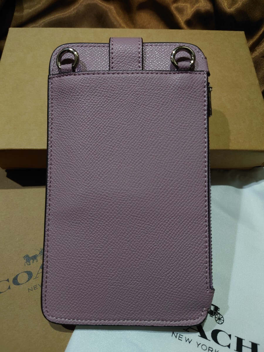 【1スタ】C-366 新品未使用 COACH NORTH/SOUTH フォン クロスボディ_画像3