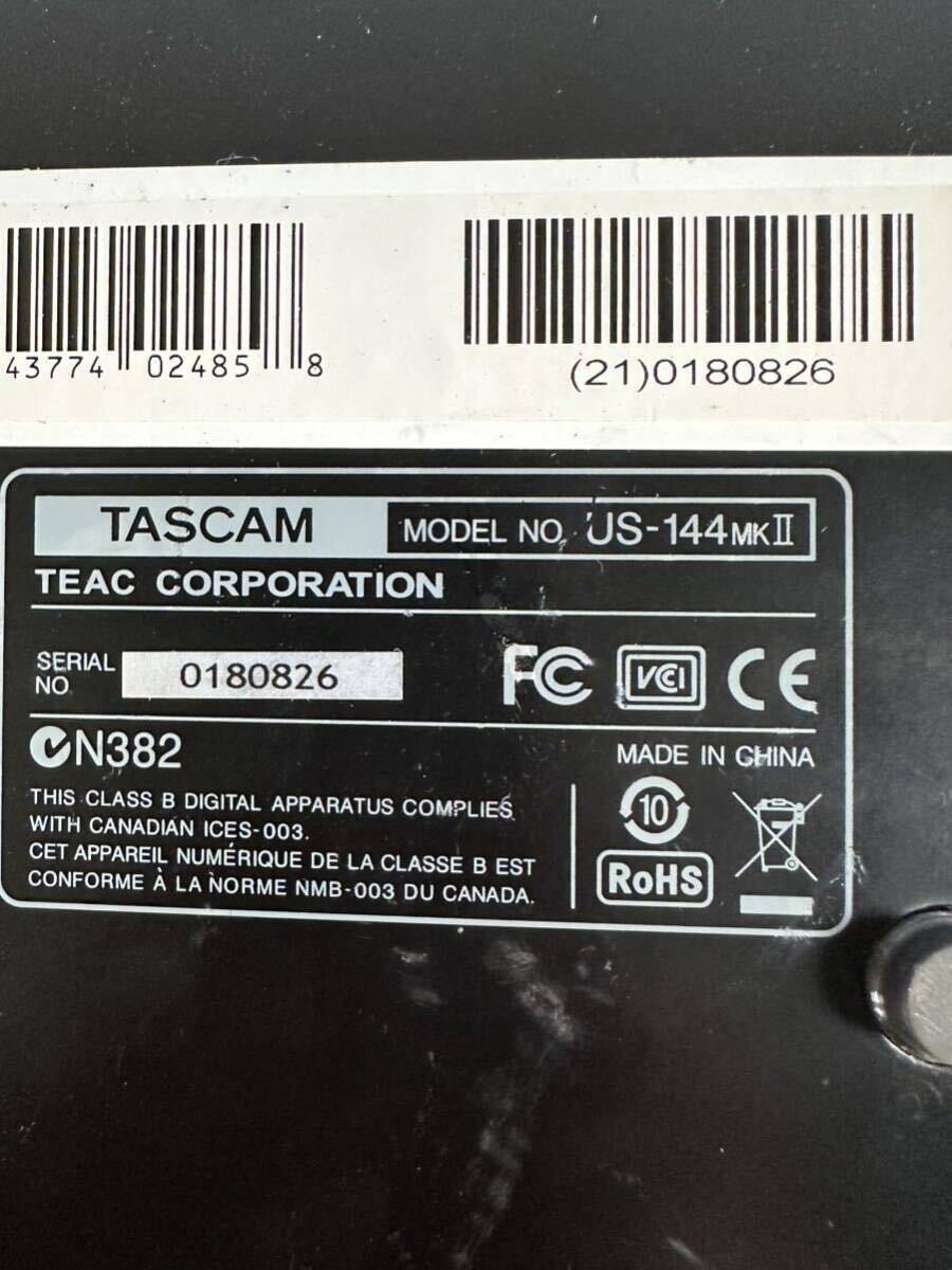 TASCAM US-144MK2 オーディオインターフェース 未確認ジャンク品の画像3