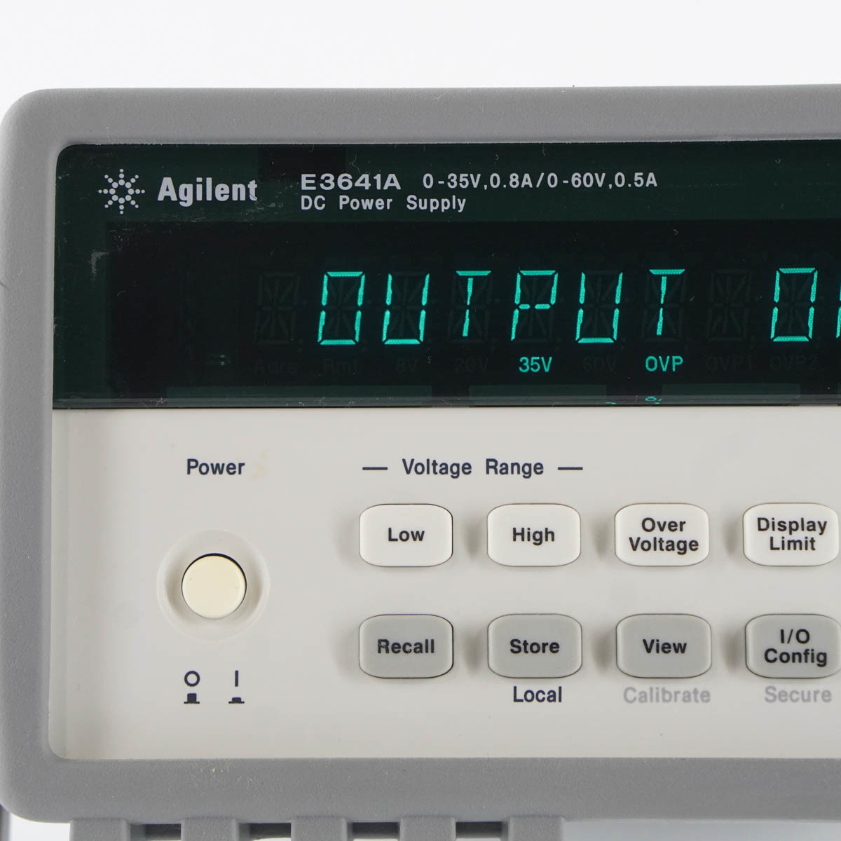 [DW] 8日保証 2台入荷 E3641A Agilent 0E9 0-35V 0.8A/0-60V 0.5A アジレント hp Keysight DC Power Supply DC電源...[05586-0059]_画像4