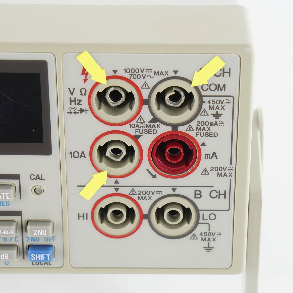 [DW] 8日保証 R6452A ADVANTEST DIGITAL MULTIMETER アドバンテスト デジタルマルチメーター[05628-0068]_画像6