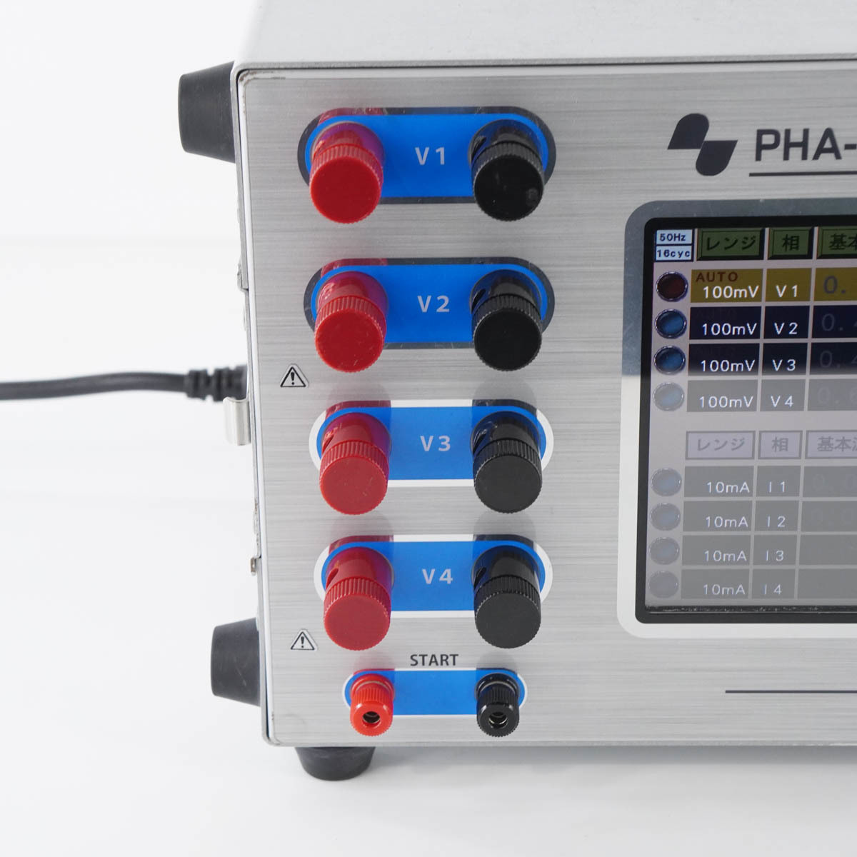 [JB] ジャンク PHA-200A-13 KINKEI SYSTEM CT-50A*4 CT-10A*4 近計システム MULTI FUNCTION PHASE METER デジタル電圧電流 ...[05675-0073]_画像4