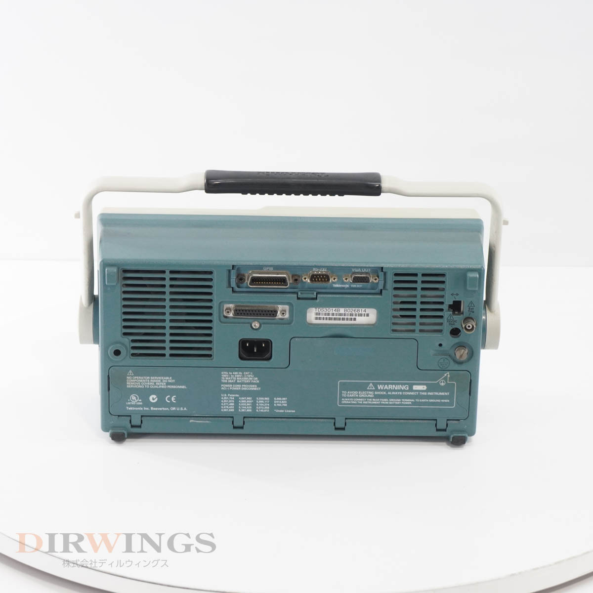 [JB]保証無し TDS 3014B TDS3014B DPO e*Scope Tektronix DIGITAL PHOSPHOR OSCILLOSCOPE 4ch 100MHz 1.25GS/s テクトロニ...[05732-0051]_画像9