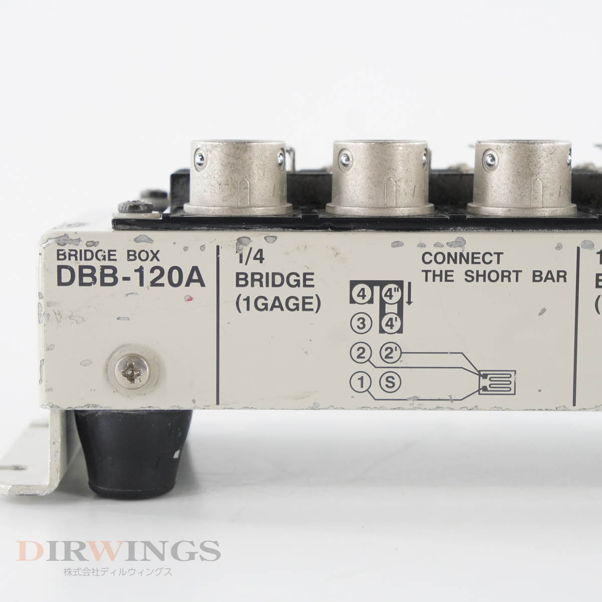 [DW] 8日保証 DBB-120A KYOWA BRIDGE BOX 共和電業 ブリッジボックス 取扱説明書[05604-0067]の画像9
