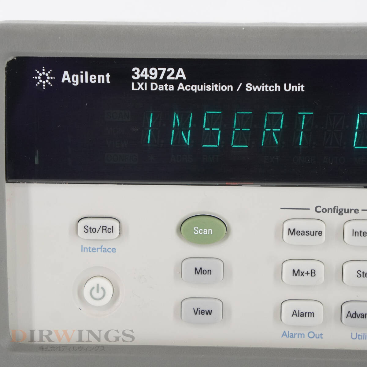 [DW] 8日保証 2台入荷 34972A Agilent アジレント hp Keysight キーサイト LXI Data Acquisition/Switch Unit データ収集/...[05791-0237]の画像4