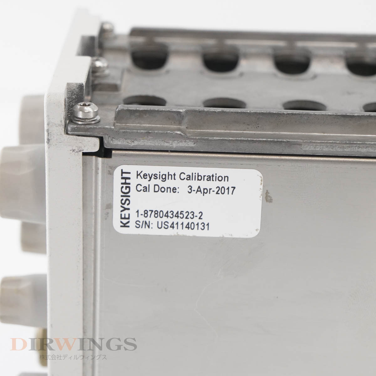 [DW] 8日保証 86106B Agilent 1000-1600nm アジレント hp Keysight 10Gb/s Reference Receiver Optical/Electrical Module...[05791-1009]の画像7