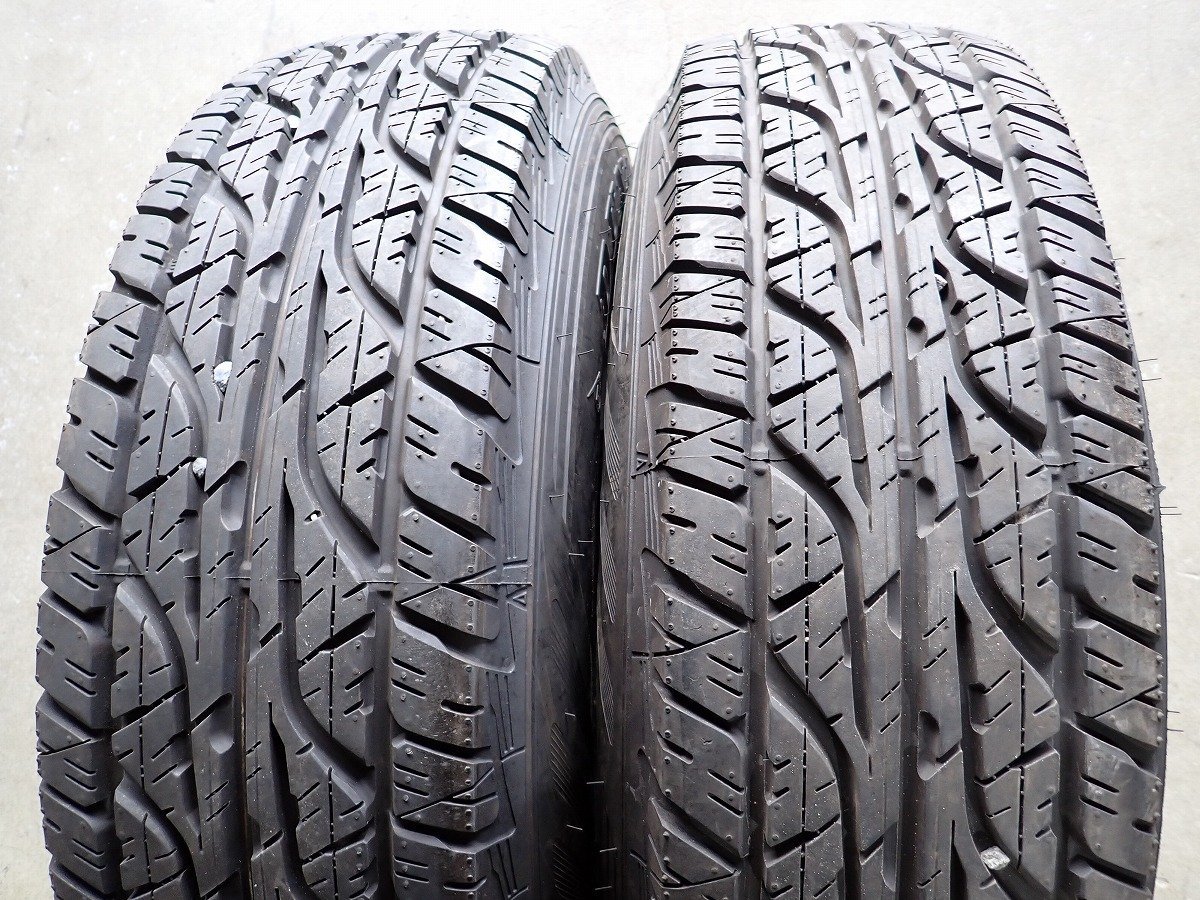 YS6775【送料無料215/80R16】70ランドクルーザーなどへ エプシロンジャパン 中古夏タイヤセット●16×約7J 139.7H/6 ET約0●個人宅配送不可_画像5